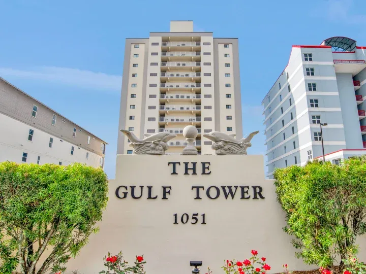 Gulf Tower condos in Gulf Shores